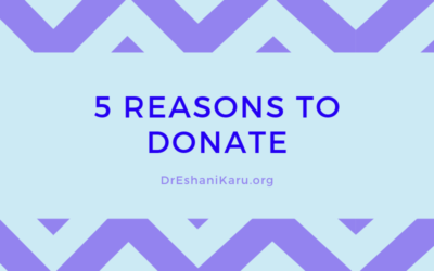 5 Reasons to Donate