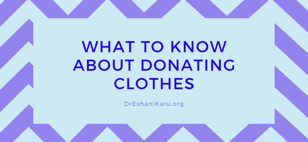 What to Know About Donating Clothes